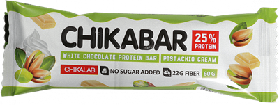 ChikaBar Батончик с начинкой "Фисташковый крем" 60 гр. 5Th2FJJZg6Apj8CkSYM4Q0 - фото 5571