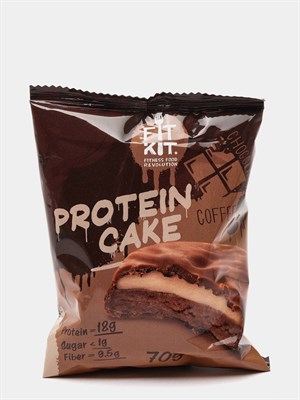 Protein cake "Шоколад-кофе" FitKit gid://shopify/Product/5408942456992 - фото 6488
